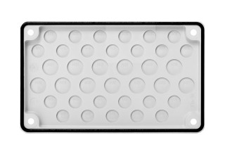 Cable entry gland plate, IP66, 24xM16, 13xM20, IL958005A Schrack Technik