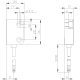 Magnetic switch contact block, rectangular small 26 x 36 mm, for door hinge l, 3SE6617-3CA04, Siemens alt_view_3