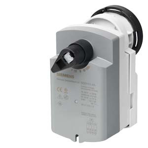 Electric motor rotary actuator with spring return for ball valves, AC/DC 24 V, 2 positions, 2 Nm, 30/15 s main