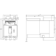 SIRIUS soft starter 200-480 V 143 A, 110-250 V AC screw terminals analog output, 3RW5055-6AB14, Siemens alt_view_3