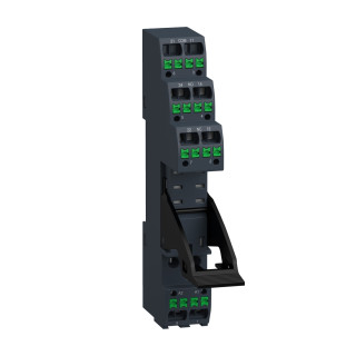 push in socket with clamp, Harmony Electromechanical Relays, for RXG2 relays, 5A, push-in terminals, separate contact