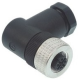 ELWIKA5012PG9 Konektors, 5 PIN, mamma leņķiskais, 4A, 50V, 6…8mm, M12, IP67 ELWIKA5012PG9 Hirschmann alt_view_3