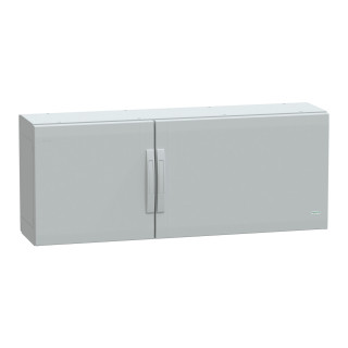 Floor standing polyester enclosure, PanelSeT PLA, plain door, completely sealed, 500x1250x320mm, IP65, IK10 main
