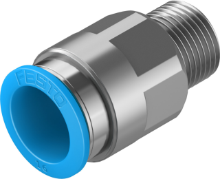 Connector QS-3/8-16, 164957 Festo main