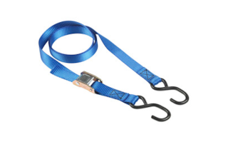 4368EURDAT | Spring clamp tie downs 2m with S hooks - Master Eco Range - 2 pack main