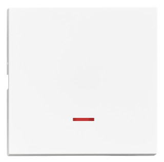 Rocker S 55 with red control window, white, EV102308 Schrack Technik