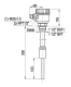 RKR-605-1 Nivocont līmeņa slēdzis; 1 1/2" BSP; SPDT relay; 500mm RKR6051 Nivelco alt_view_2