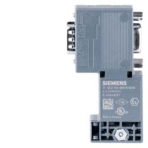 SIMATIC DP PROFIBUS connector RS 485, FastConnect, with PG socket, 90Ā°, 6ES7972-0BB70-0XA0, Siemens main