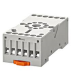 Socket, screw connection, 11 pole, 12A for 3 pole MU relays Compatible with 3 pole MT-Relay main