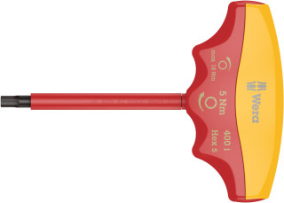 400 i VDE Hex Индикатор крутящего момента, 5 mm x 5 нм, 05004981001 Wera main