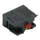 Contact block, Harmony XAC, single contact, spring return, 1 speed, front mounting, screw clamp terminal, 1NC alt_view_2