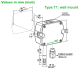 EE160-M8T1A3TP3SBL-10SBH50, Model: RH + T + T passive, Type: Wall mount, Output: 0-10 V, Passive T Sensor: PT1000 DIN A, Filter: Membrane, Output RH: 0...100 %RH, Output T: T [°C], Scale T low: -10 "BL-10SBH50 EE160M8T1A3TP3SBL10 E + E Elektronik alt_view_4