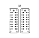 Kontaktbloks EPIC H-BE 16S, 32 PIN, paps taisnais, 16A, 600V, skrūvējams, 10202000 Lapp alt_view_3