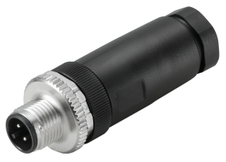Connector SAIS-5/9, 5 PIN, male, straight, 4A, 60V, 6...8mm, M12, IP67, PG9, 1807350000 Weidmuller main