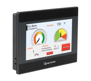 HMI panelis 7'', 800 x 480px, 32-bit RISC 600MHz, Ethernet / USB Host / RS232, MT8072iP Weintek