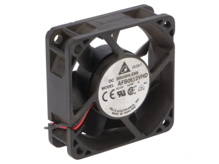 Ventilators 49m3/h, 60 x 60 x 20mm, 12V DC, IP20, Delta Electronics, AFB0612VHDA main
