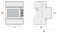 S604E-6-MOD Energy PLUS Network Analyzer x CT1/5A-RS485 Modbus,8MB log. harmonics S604E6MOD Seneca alt_view_2