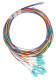 FO Pigtail LC, 50/125æm OM3, 2.0m, Easy Strip, 8pcs, HLP03L082P Schrack Technik main