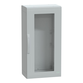 Floor standing polyester enclosure, PanelSeT PLA, glazed door, completely sealed, 1000x500x320mm, IP65, IK08 main