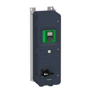 Frekvenču pārveidotājs, Altivar Process ATV600, ATV650, 30kW, 40zs, 380 līdz 480V, IP55, atvienošanas slēdzis main