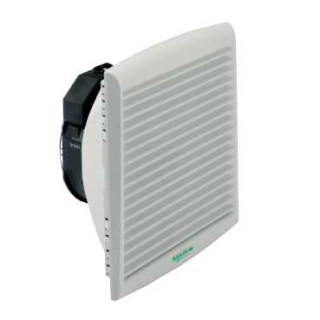 ClimaSys forced vent. IP54, 188m3/h, 24V DC, with outlet grille and filter G2 main