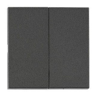 Rocker S 55 2-gang, anthracite, EV112302 Schrack Technik