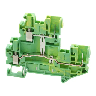 UTTB 2,5/2P-PE - Protective conductor double-level terminal block, 3060380 Phoenix Contact main