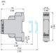 dual function relay, Harmony Timer Relays, 8A, 1CO, 1s..100h, asymmetrical flashing, 24V DC or 24...240V AC DC alt_view_6