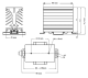 DISSIP. WF151200 25A - DIN ADAPTER SO sērijām, radiators, 2200.00.090 Pixsys alt_view_5