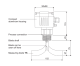 DF11A1C5G3ATK rot.līm.slēdzis, -20..70C, -0.5..1bar, 24V DC, G1 1/2 savienojums DF11A1C5G3ATK Mollet alt_view_2