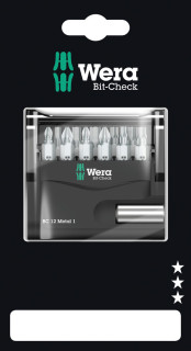 Bit-Check 12 Metal 1 SB, 12 pieces, 05136393001 Wera main