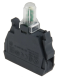 Light block, Harmony XB4, Harmony XB5, for head 22mm, universal LED, screw clamp terminals, 230...240V AC alt_view_2