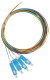 FO Pigtail SC, 9/125æm OS2, 2.0m, Easy Strip, 4pcs, HLP09C042P Schrack Technik main