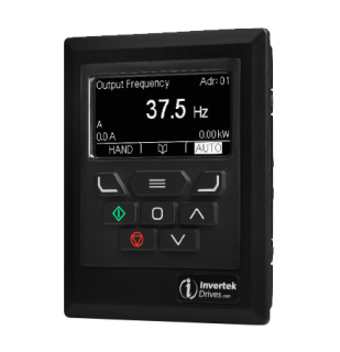 OPT-3OPPAD-IN Optipad Remote TFT Keypad with RJ45 Cable OPT3OPPADIN Invertek Drives