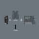 Tool-Check Modular L-keys Hex-Plus 1, 7 pieces, 05049003001 Wera alt_view_3