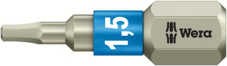 3840/1 TS bits, stainless, 1.5 x 25 mm, 05071070001 Wera main