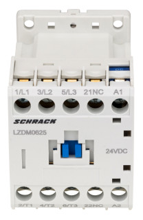 Cont. 3p 2,2kW 6A 1Ö 24VDC