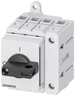 Switch disconnector 3LD3, Iu 40 A main control switch 3-pole + N, 3LD3330-0TL11, Siemens main