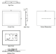 HMI panelis 15'', 1024 x 768px, Quad-Core RISC 1600MHz, Ethernet / RS485 / RS232 / USB Host, cMT2158X Weintek alt_view_4