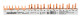 Busbar, 1xRCCB 4-pole, 8 MCB 1+N/1 MW, 12MW main