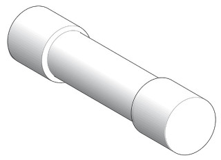 Foto sensors, fuse cartridge 5 x 20, fast blow 0.4 A, without indication, XUZE04