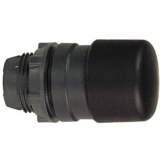 Pogas galva  Harmony XB5, plastmasa, melna, sēne 30mm, 22mm, atsperes atgrieze main