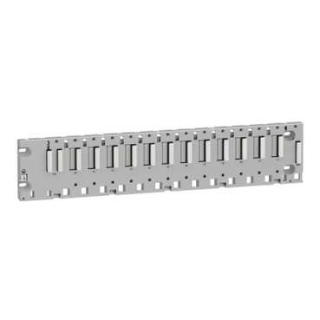 Backplane, Modicon X80, 12 slots, panel, mounting plate mounted main