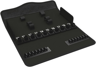 9421 Textile Box 8100 SC Zyklop Metal Switch, empty, 302 x 126 x 50 mm, 05136470001 Wera main