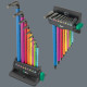 950/9 Hex-Plus Multicolour 3 L-key set, metric, BlackLaser, 10 pieces, 05133165001 Wera alt_view_5