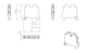 Проходная клемма UT 6 OG, 6mm2, 41A, оранжевый, 3045169 Phoenix Contact alt_view_2