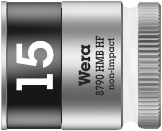 8790 HMB HF Zyklop socket with 3/8" drive with holding function, 15 x 29 mm, 05003749001 Wera main