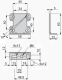 Fixing bracket, accessory for sensor, XUK, metal, XUZA51 alt_view_4