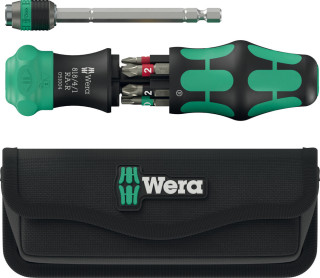 Kraftform Kompakt 20 RA-R with pouch, 6 pieces, 05051514001 Wera main