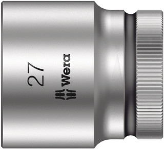 8790 HMC Zyklop socket with 1/2" drive, 27 x 40 mm, 05003615001 Wera main